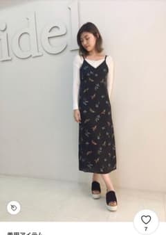 Iラインキャミワンピースのサムネイル