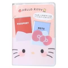 공식) Sanrio 멀티 케이스 [헬로 키티] 여권 케이스 노트 커버