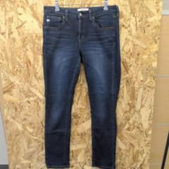 SOMETHING ダークブルー スキニーデニム Sサイズ