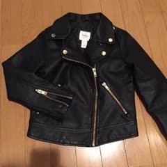 フェイクレザー ライダースジャケットのサムネイル