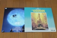 美品　ET とグーニーズのレーザーディスクソフトのサムネイル