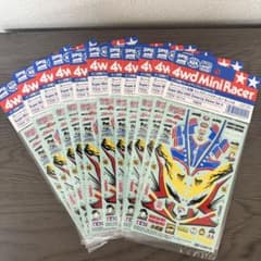 ミニ四駆 ドレスアップステッカー 28枚 セット ミニ四駆 ドレスアップステッカー 28枚 セット