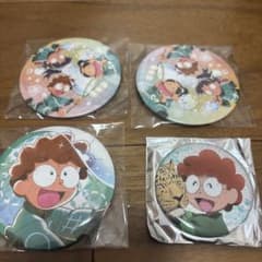 忍たま乱太郎 缶バッジ 乱きりしん4個セットのサムネイル