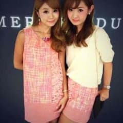 MERCURYDUO ツイードレースワンピースのサムネイル