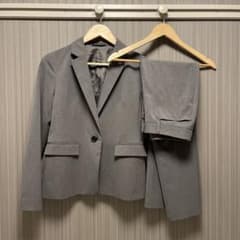 GU ウォッシャブル Z 上下スーツ グレーのサムネイル