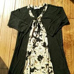 ☆値下げ☆授乳服 ミルクティーワンピースのサムネイル
