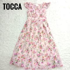 極美品✨トッカ 洗える WATERCOLOR HARMONY ロングワンピース 極美品【TOCCA】洗える！WATERCOLOR HARMONY ロングドレス - メルカリ