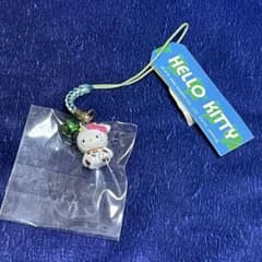 ハローキティ 牛 ストラップ 根付 平成 レトロ - メルカリ