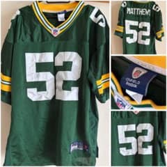 Reebok NFL パッカーズ ユニフォーム MATTHEWS 52のサムネイル