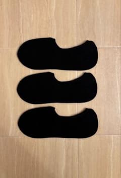 ユニクロ ベリーショートソックス 3足組のサムネイル