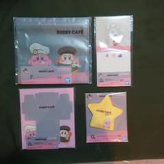 이치 반 쿠지 스타 커비 Kirby Café PETIT 4 점 세트