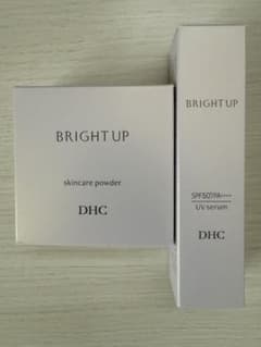 DHC 薬用 ブライトアップ UVセラム 日中用美白美容スキンケアパウダーセットのサムネイル