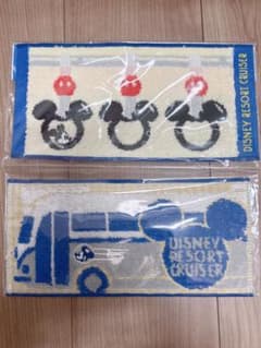 ディズニーリゾート　ミニタオル　ハーフサイズのサムネイル