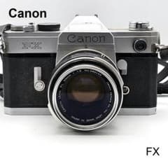 Canon FX FL 50mm F1.8 フィルムカメラ 動作確認済 - メルカリ