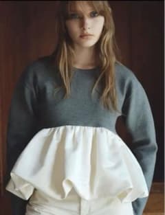 thetoé Aachen Balloon Peplum ブラック 即日発送可 THE TOE Aachen Balloon Peplum ブラックS - メルカリ