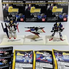 メルカリ出品履歴ないと思われる限定版 武者ガンダム メタルフィギュア 3種セット 最終値下 ガンダムコレクション Zガンダム ウェイブライダー ZZ