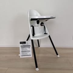 美品 ハーネス付き BABYBJORN ベビーチェア ハイチェア - メルカリ