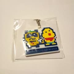 Tamagotchi×POKOPEA　ラバーキーホルダー　ぽこピー 狸豆商店のサムネイル