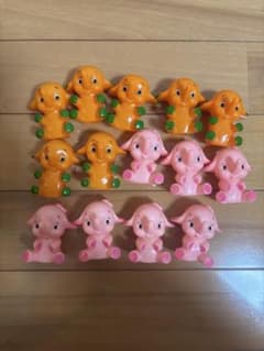 ⭐︎新品未使用⭐︎サトちゃんサトコちゃん指人形 14個のサムネイル