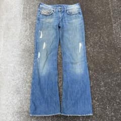 00s 名作DIESEL Bootcut denim studs archive | Mercari