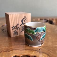 平安桐鳳 銀彩松文 蓋置 共箱 茶道具 - メルカリ