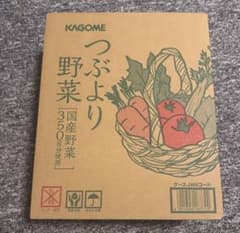 KAGOME つぶより野菜 195g×30 1ケース - メルカリ
