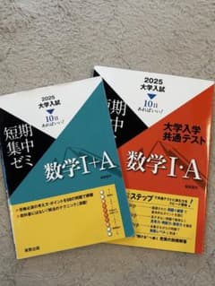 短期集中ゼミ 数学I+A 2025 2冊セット まめきち様専用のサムネイル