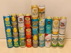 お酒まとめ売り 350ml×14本 500ml×10本 計24本のサムネイル
