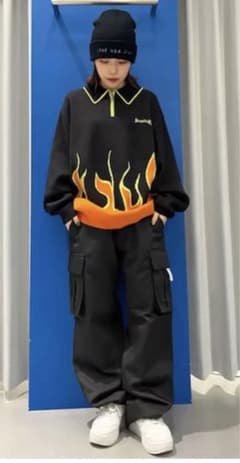 danke schon ダンケシェーン　ツイルカーゴパンツ　ストリート　モードのサムネイル