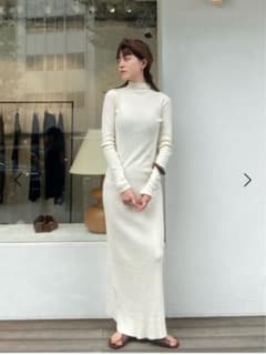 TODAYFUL バックレイヤードリブドレスのサムネイル