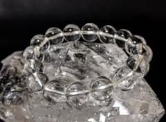 【超レア】ヒマラヤ ガネーシュヒマール アイリスクォーツ水晶ブレスレット ⑥のサムネイル