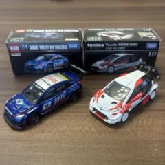 トミカプレミアム SUBARU WRX STI NBR & トヨタ ヤリスWRCのサムネイル