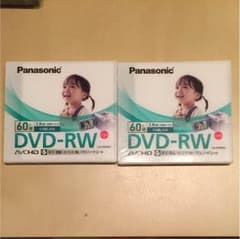 Panasonic DVD-RW ２枚のサムネイル