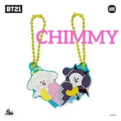 공식 BTSBT21 [CHIMMY] Angel & Villain 아크릴 열쇠 고리.