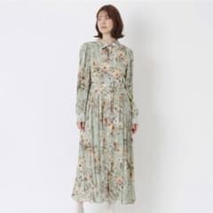 【EPOCA】ペールフラワープリント シャツドレス EPOCA】ペールフラワープリント シャツドレス