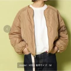 notch. リバーシブル アウター ブルゾン 新品 お値下げ！のサムネイル