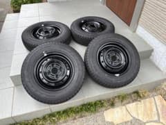 新車外し】スズキ エブリイ 純正タイヤ・ホイール 4本セット145/80R12 