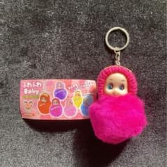 【新品・未使用】ふわふわBaby キーチェーン キューピー人形風のサムネイル