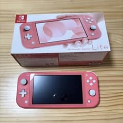 Nintendo Switch lite 本体 コーラル 箱付 - メルカリ