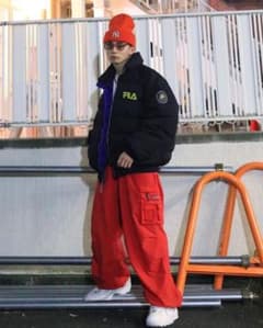 太田晴也着用　90.s FILA ダウンジャケットのサムネイル