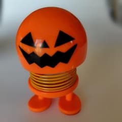 ハロウィン パンプキン 揺れるミニフィギュアのサムネイル
