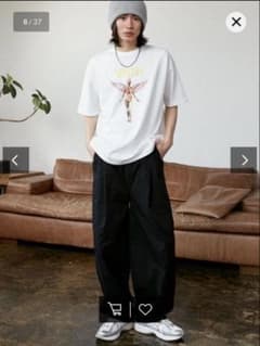 NIRVANA 天使グラフィック Tシャツ PUBLUXのサムネイル
