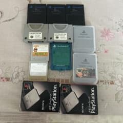 Gaming peripherals: Memory cards, controller packs (10 pieces total)