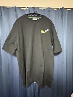 LACOSTE L!VE x atmos コラボ Tシャツ ブラックのサムネイル