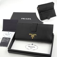 ✨現行・未使用展示品・箱保証書付き✨ PRADA 長財布