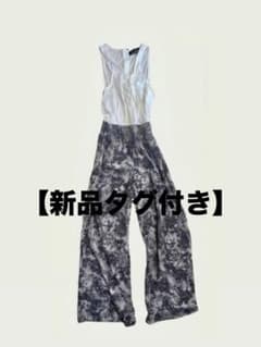 ノースリーブ オールインワン サロペット モノトーン平成y2kグランジのサムネイル
