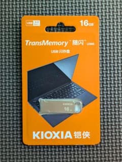 KIOXIA(旧東芝) USBメモリ 16GB USB3.2 匿名配送のサムネイル