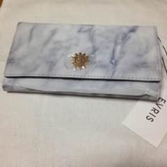 EVRIS marble patternウォレット☆ホワイトのサムネイル