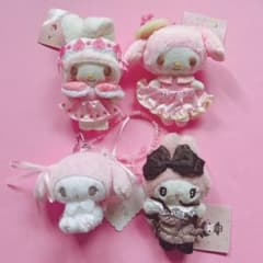 ♡マイメロ SWEET LOOKBOOK 粧美堂 秘密のメロクロ マスコット 