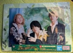 Mrs. GREEN APPLE 라스트원 비주얼 보드 카드 미세스
